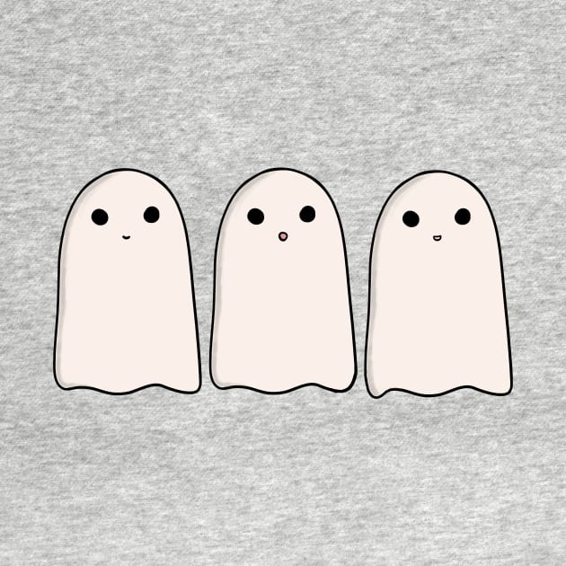 Three Cute Ghosts by DesignStory